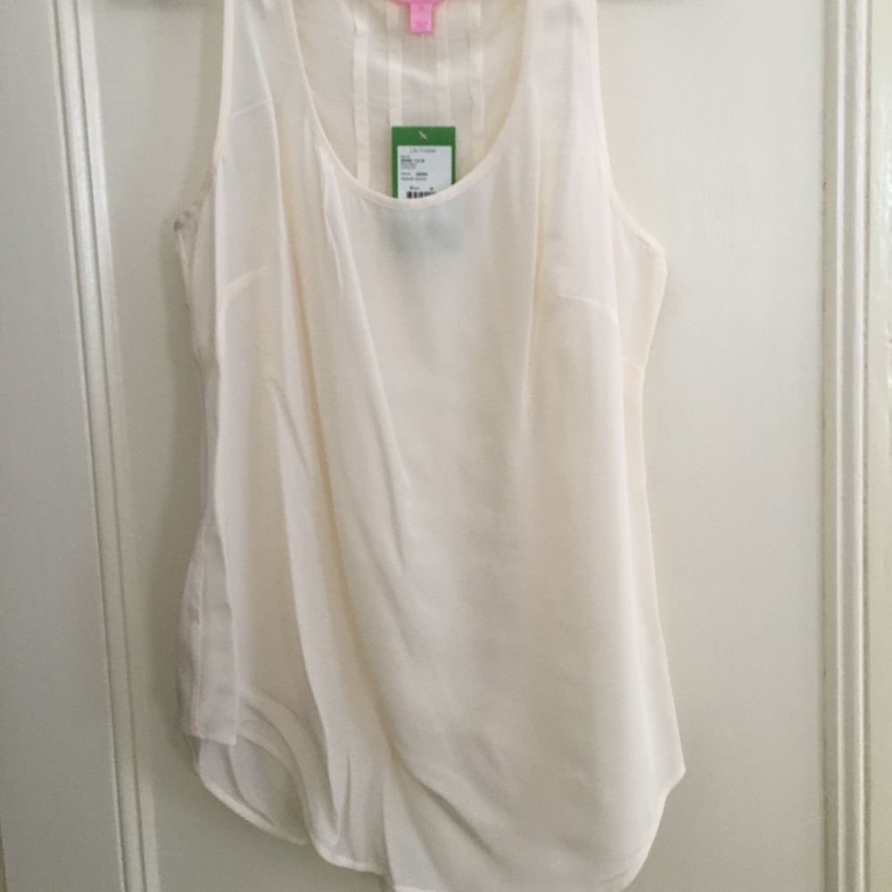 Lilly Pulitzer White Tank - NWT